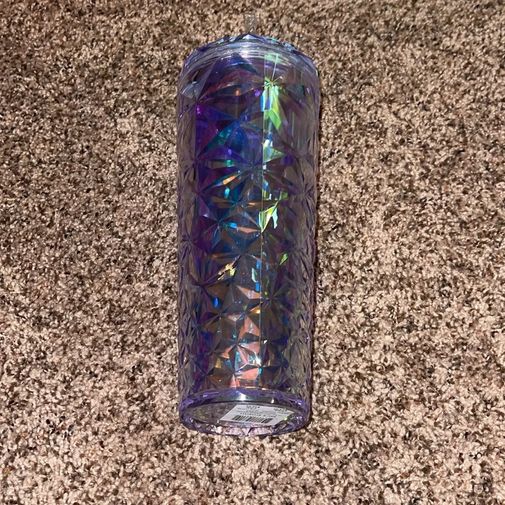 NWT Starbucks Tumbler White Diamond Prism Unicorn - Holiday 2023 - Venti 24oz. - Picture 5 of 5